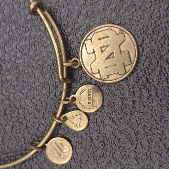 Alex and Ani Jewelry - Alex and Ani IND Indiana gold charm bracelet adjustable Bangle boho glam
